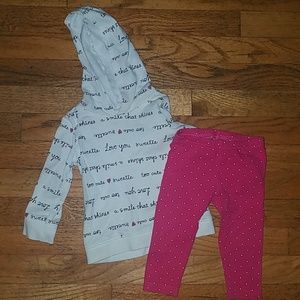 Baby girls matching outfit